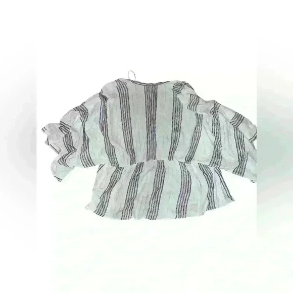 Sim & Sam Kimono L/XL Striped Coastal Boho Bohemian Summer - Picture 2 of 8